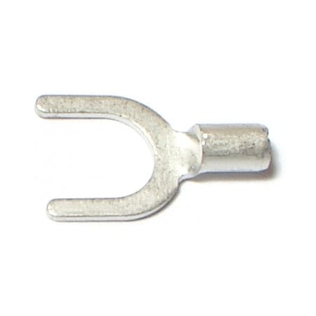 Midwest Fastener Fork Terminal, 18 AWG, Bare Insulated, 20 PK 70104